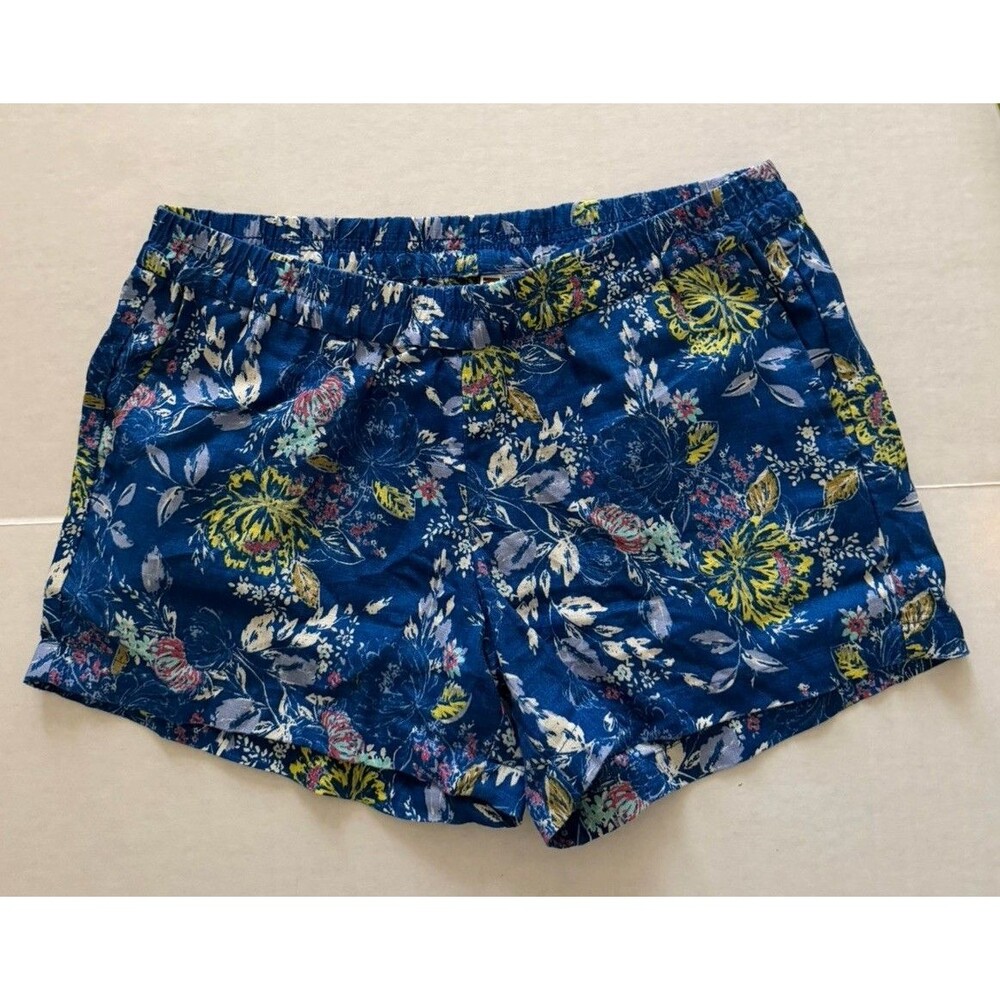 Kut From The Kloth Women’s Linen Floral Shirts Size 4 Tropical Print Vacation